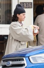 DYLAN MEYER and ALIA SHAWKAT Out for Coffee at Maru Cafe in Los Feliz 04/12/2024