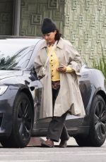 DYLAN MEYER and ALIA SHAWKAT Out for Coffee at Maru Cafe in Los Feliz 04/12/2024