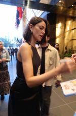 EIZA GONZALEZ Arrives atr Jazz Lincoln Center in New York 04/14/2024