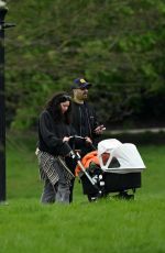 ELIZA DOOLITTLE Out with Her Baby in London 04/08/2024