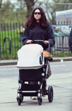 ELIZA DOOLITTLE Out with Her Baby in London 04/08/2024