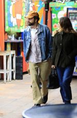 ELIZABETH OLSEN and Robbie Arnett Leaves Pace Restaurant in Los Angeles 04/26/2024
