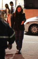 ELIZABETH OLSEN and Robbie Arnett Leaves Pace Restaurant in Los Angeles 04/26/2024