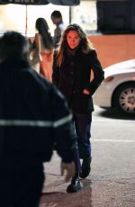 ELIZABETH OLSEN and Robbie Arnett Out in Los Angeles 04/26/2024