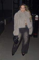 ELLA BARNES Arrives at No7 Launch Party at The Ghurkin in London 04/10/2024