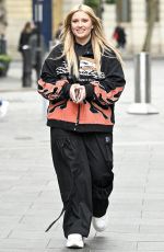 ELLA HENDERSON Arrives at Capital Radio in London 04/22/2024
