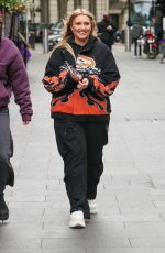 ELLA HENDERSON Arrives at Capital Radio in London 04/22/2024