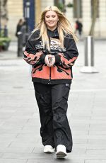 ELLA HENDERSON Arrives at Capital Radio in London 04/22/2024