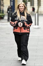 ELLA HENDERSON Arrives at Capital Radio in London 04/22/2024