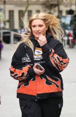 ELLA HENDERSON Arrives at Capital Radio in London 04/22/2024