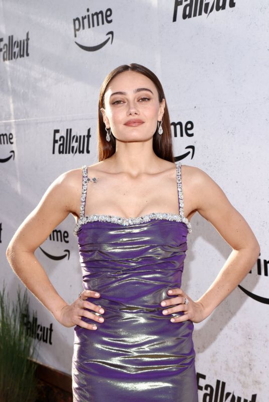 ELLA PURNELL at Fallout World Premiere in Hollywood 04/09/2024
