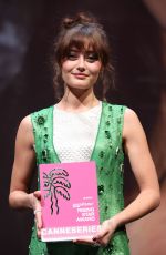 ELLA PURNELL at Pink Carpet at 7th Canneseries IFF in Cannes 04/06/2024