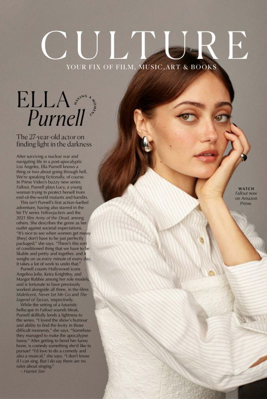 ELLA PURNELL in Marie Claire Australia, May 2024