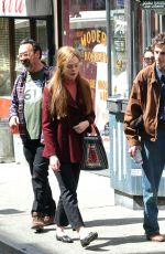 ELLE FANNING and Timothee Chalamet on the Set of A Complete Unknown in Passaic 04/11/2024