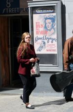 ELLE FANNING and Timothee Chalamet on the Set of A Complete Unknown in Passaic 04/11/2024