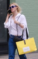 ELLE FANNING Out Shopping in New York 04/24/2024