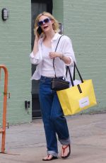 ELLE FANNING Out Shopping in New York 04/24/2024