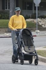 ELSA HOSK on a Relaxing Morning Stroll Near Her Home in Pasadena 04/25/2024