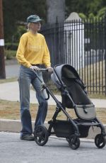 ELSA HOSK on a Relaxing Morning Stroll Near Her Home in Pasadena 04/25/2024