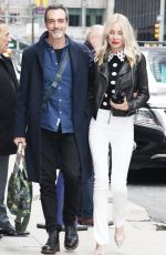 ELSPETH KELLER Arrives at Late Show with Stephen Colbert in New York 04/18/2024