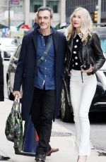ELSPETH KELLER Arrives at Late Show with Stephen Colbert in New York 04/18/2024