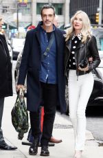 ELSPETH KELLER Arrives at Late Show with Stephen Colbert in New York 04/18/2024