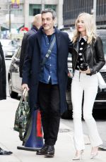 ELSPETH KELLER Arrives at Late Show with Stephen Colbert in New York 04/18/2024