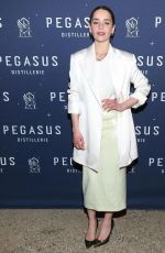 EMILIA CLARKE at Pegasus Distillerie Launch in Beverly Hills 04/26/2024