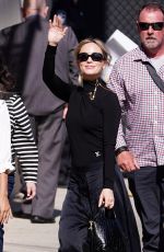 EMILY BLUNT Arrives at Jimmy Kimmel Live! at El Capitan Entertainment Centre in Hollywood 04/29/2024