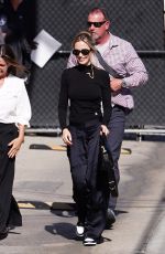 EMILY BLUNT Arrives at Jimmy Kimmel Live! at El Capitan Entertainment Centre in Hollywood 04/29/2024