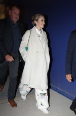 EMILY BLUNT Out for Dinner at Loulou in Paris 04/23/2024