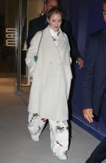 EMILY BLUNT Out for Dinner at Loulou in Paris 04/23/2024