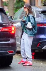 EMILY RATAJKOWSKI Leaves Her Apartment in New York 04/18/2024