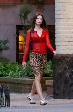 EMILY RATAJKOWSKI on a Date with Noah Sacco in New York 04/15/2024