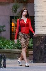 EMILY RATAJKOWSKI on a Date with Noah Sacco in New York 04/15/2024