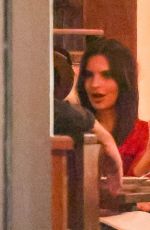 EMILY RATAJKOWSKI on a Date with Noah Sacco in New York 04/15/2024