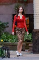 EMILY RATAJKOWSKI on a Date with Noah Sacco in New York 04/15/2024