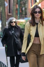 EMILY RATAJKOWSKI Out and About in New York 04/08/2024