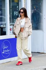 EMILY RATAJKOWSKI Out and About in New York 04/16/2024