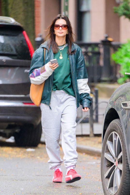 EMILY RATAJKOWSKI Out in New York 04/18/2024
