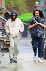 EMILY RATAJKOWSKI Out with a Friend in New York 04/01/2024