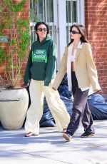 EMILY RATAJKOWSKI Out with a Friend in New York 04/26/2024