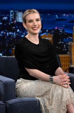 EMMA ROBERTS at Tonight Show Starring Jimmy Fallon 04/03/2024