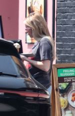 EMMA ROBERTS Out for Ice Cream in Los Angeles 04/20/2024