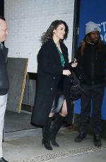 ERIELLE RESHEF Arrives at GMA Studios in New York 04/01/2024