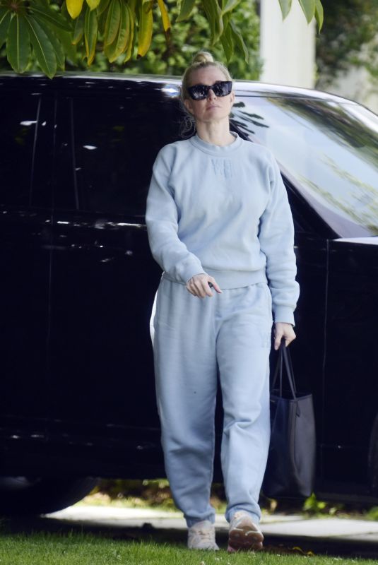 ERIKA JAYNE Heading to a Spa in Los Angeles 04/22/2024