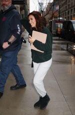 EVA LONGORIA on the Set of Only Murders in the Building in New York 04/12/2024