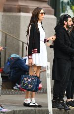 FAMKE JANSSEN Out and About in New York 04/28/2024