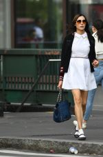 FAMKE JANSSEN Out and About in New York 04/28/2024