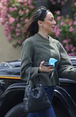 FARRAH ALDJUFRIE Out Viewing a Property in West Hollywood 04/05/2024